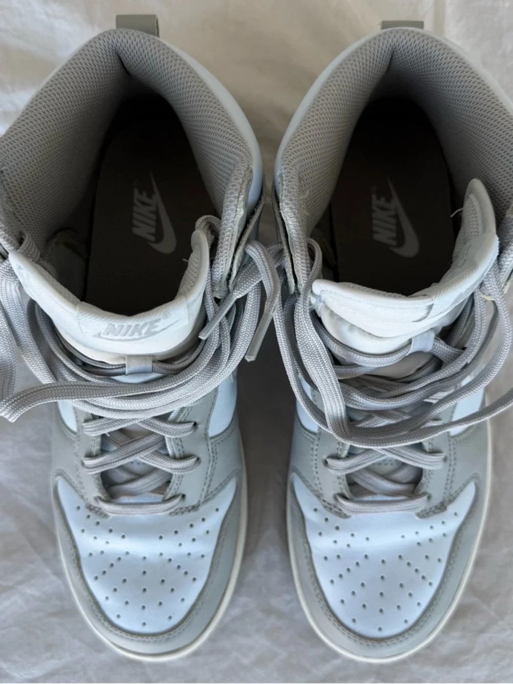 Nike Dunk High Sneakers - Blue Tint - Women's Size 9.5 - Picture 2 of 16